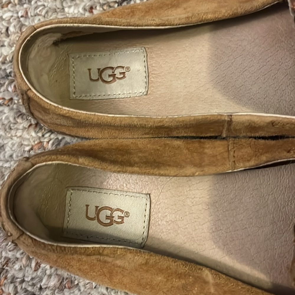 Ugg Women’s Selarra Chestnut Loafers Size 6.5 - Picture 7 of 11